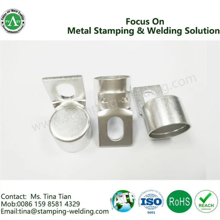 Silver-plated Copper End Cap For EV Fuse