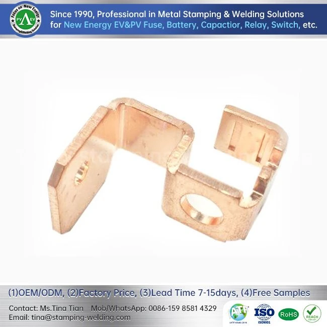 Suku cadang cap tembaga beryllium