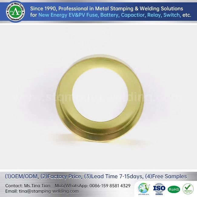 Brass Inner Cap For Bolt Connection Type Quick Fuse