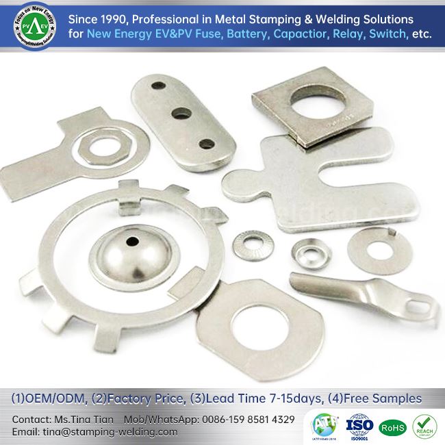 Galvanized Sheet Stamping Parts For Electric Vehicles