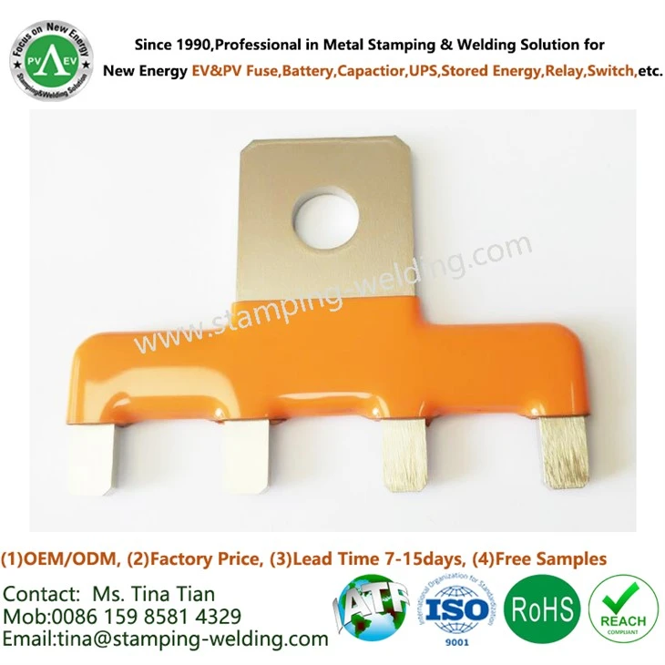 PVC mencelupkan busbar terisolasi