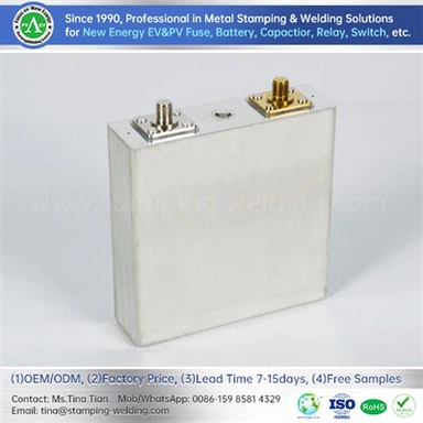 Cangkang Luar Baterai Lithium berbentuk blok