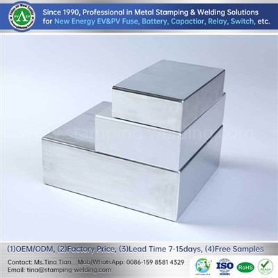 Aluminum shell for lithium ion battery case