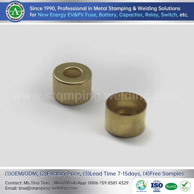 Wind Power System Fuse Brass End Cap