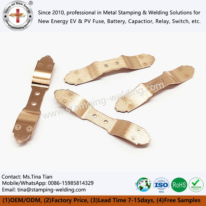 High Precision Connecting Copper Sheet Metal Stamping High Precision Connecting Copper Sheet Metal Stamping
