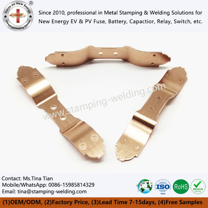 Precision Copper Stamped Parts Precision Copper Stamped Parts