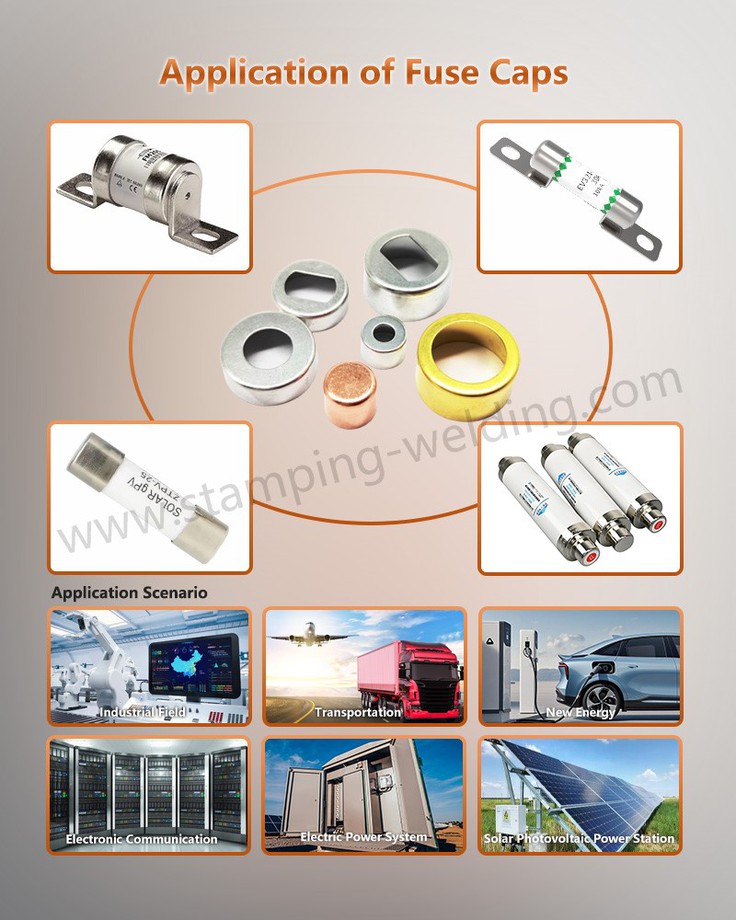 Application of Brass Inner Caps for EV Fuse Application of Brass Inner Caps for EV Fuse