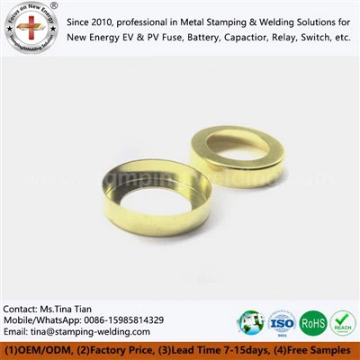 Tutup kompresi kuningan untuk sekering EV