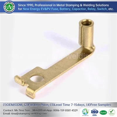 Stamping logam lembaran kuningan