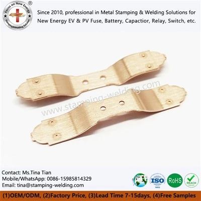 Bagian Presisi Listrik Stamping Tembaga
