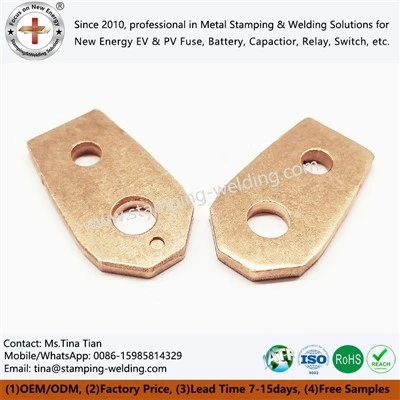 Tembaga Stamping Logam yang disesuaikan