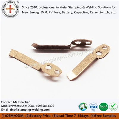 Sepotong penghubung tembaga industri