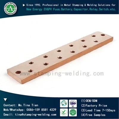 Busbar Tembaga Berlubang
