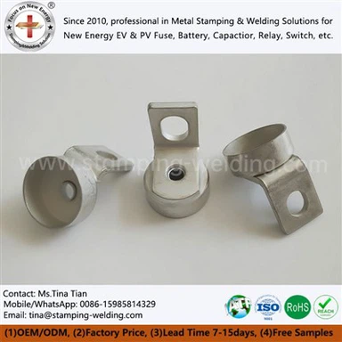 Tutup Ujung Tembaga Berlapis Timah Untuk Fuse PV