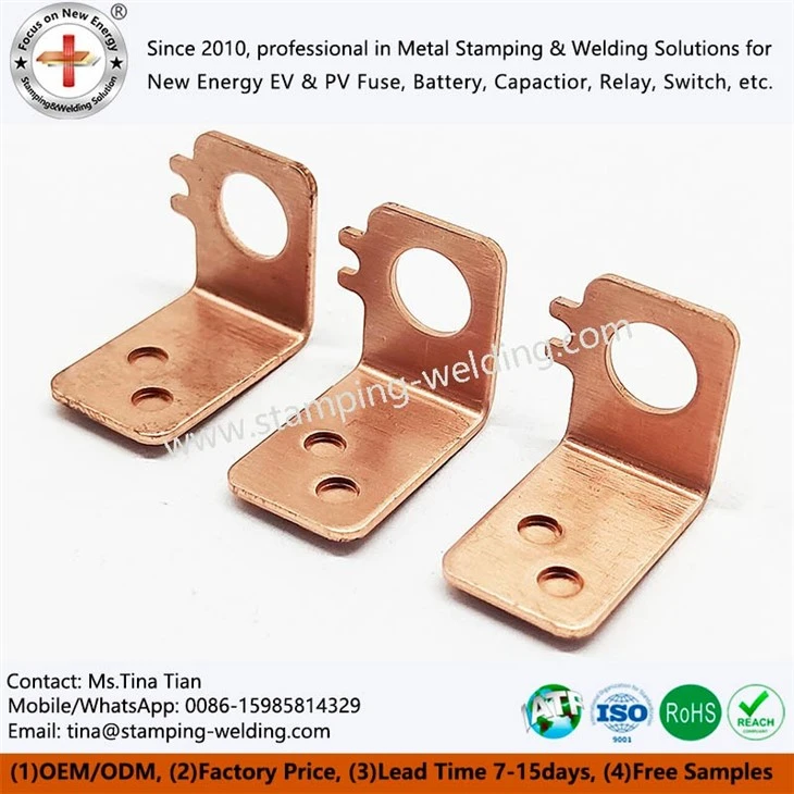Uninsulated Bare Copper Connector Busbars